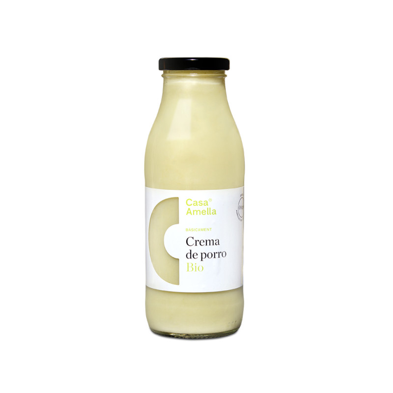 CREMA DE PUERROS BIO BOTELLA 500 gr.